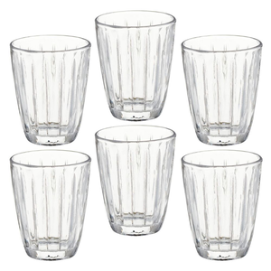 Zestaw szklanek 250 ml 6 sztuk FABIO