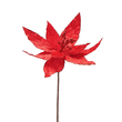 Gałązka świąteczna gwiazda betlejemska czerwona 47 cm 3