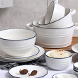 elegancki zestaw naczyń porcelanowych retro