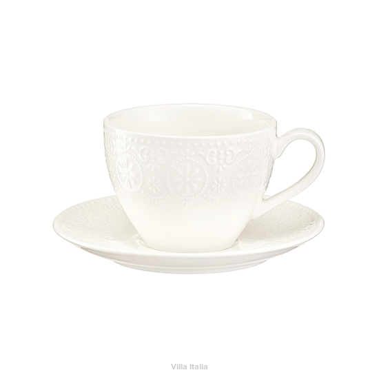 Filiżanka do kawy 200 ml porcelanowa FLORENTINA