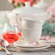 Komplet filiżanek do herbaty 200 ml 6 sztuk VENICE WHITE 5