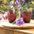 Szklanka purpurowa 250 ml MISTE 5