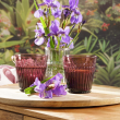 Szklanka purpurowa 250 ml MISTE 4