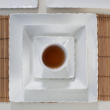 Salaterka porcelanowa  kwadratowa 25x25 cm SUBLIME  4