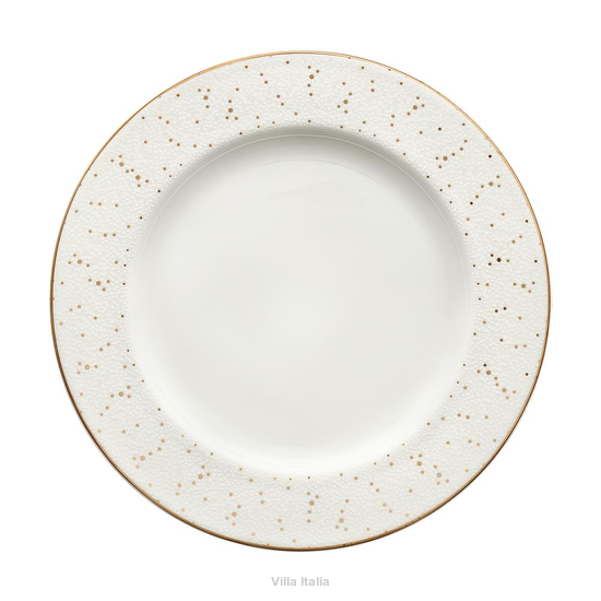 gustowny talerzyk porcelanowy 20,5 cm do ciast i śniadań