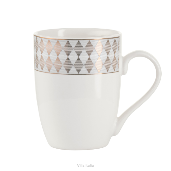 Kubek porcelanowy 290 ml złota linia MAGIC