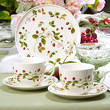 Filiżanka do kawy herbaty porcelanowa 260 ml ze spodkiem FRAGOLETTA 5