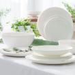 Półmisek owalny porcelanowy 30 cm BOSTON WHITE 1