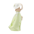 Figurka porcelanowa Dziewczynka w zielonej sukni 18 cm CLAUDIA 2