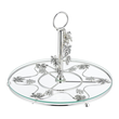 Patera na ciasto z uchwytem posrebrzana 30 cm SILBER 1