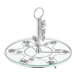 Patera na ciasto z uchwytem posrebrzana 30 cm SILBER 1