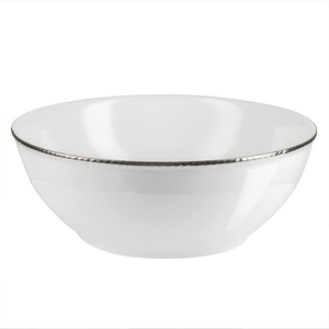 Salaterka porcelanowa platynowa linia 24 cm FLORIAN