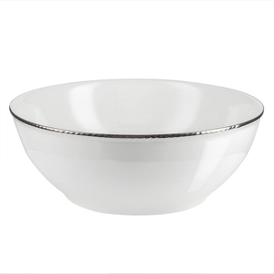 Salaterka porcelanowa platynowa linia 24 cm FLORIAN