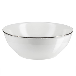 Salaterka porcelanowa platynowa linia 24 cm FLORIAN