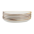 Talerzyk deserowy śniadaniowy 20,5 cm porcelanowy AMMOS 1
