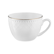 Filiżanka do kawy porcelanowa 250 ml ze spodkiem ROMA GOLD 1