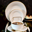Serwis kawowy porcelanowy na 12 osób CAMILLA 10