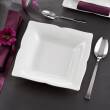 Serwis obiadowy porcelanowy Komplet talerzy na 12 osób COMO 1