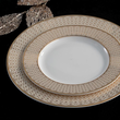 Talerzyk deserowy śniadaniowy 20,5 cm porcelanowy VERONICA 2