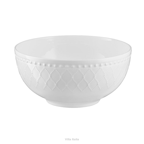 Miseczka śniadaniowa 16 cm porcelanowa ROMA white