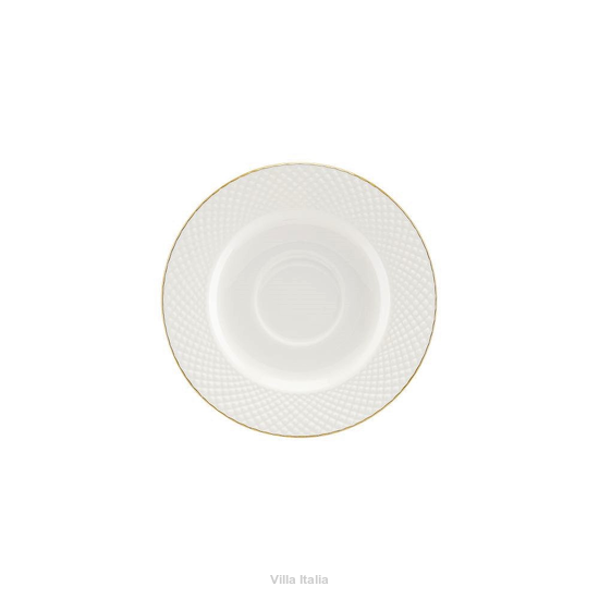 Spodek pod filiżankę do espresso 13 cm BARI GOLD