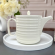 Zestaw do herbaty porcelanowy dzbanek cukiernica mlecznik UNICO 15 5