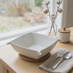 Salaterka porcelanowa kwadratowa 17 x 17cm UNICO 7