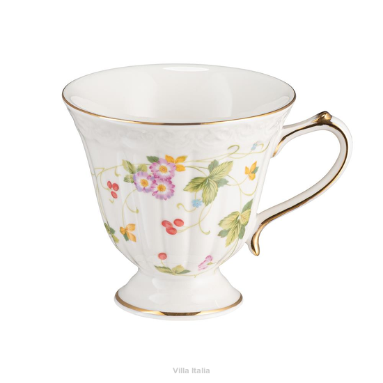 Filiżanka do herbaty porcelanowa 180 ml bez spodka WALENCJA Ivory