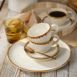Filiżanka ze spodkiem 260 ml ceramiczna RUSTICO 9