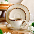 Filiżanka ze spodkiem 260 ml ceramiczna RUSTICO 6