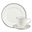 Zestaw kawowy na 6 osób porcelanowy BONITA BLACK 4