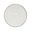 Zestaw kawowy na 6 osób porcelanowy BONITA BLACK 6
