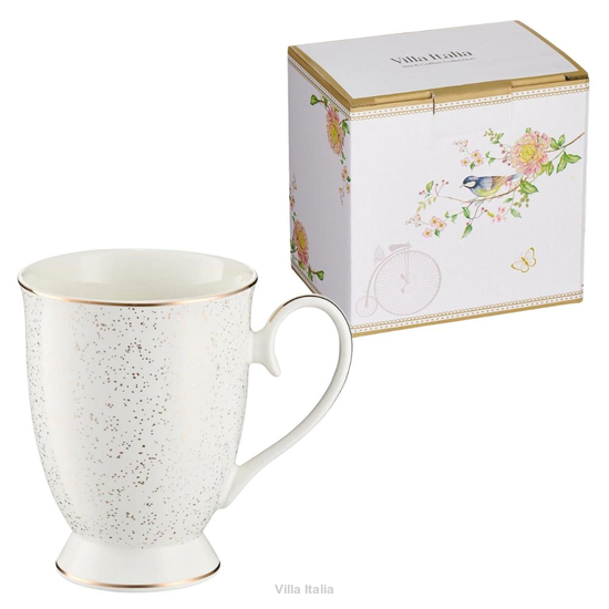 Kubek porcelanowy z trwałej i eleganckiej porcelany
