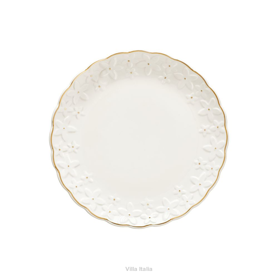 Talerzyk deserowy porcelanowy 21 cm FIORELLA