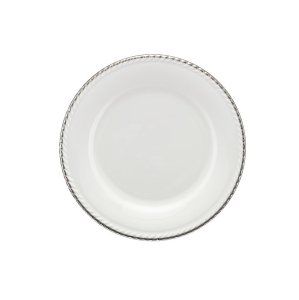 Talerzyk deserowy porcelanowy platynowa linia 16 cm FLORIAN  