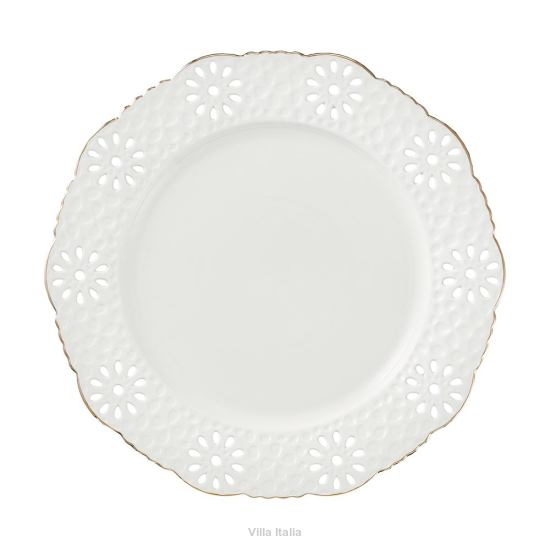 Talerz płytki 26,5 cm porcelanowy LORETTA