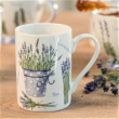 Kubek porcelanowy dekorowany 280 ml LAWENDA2  1
