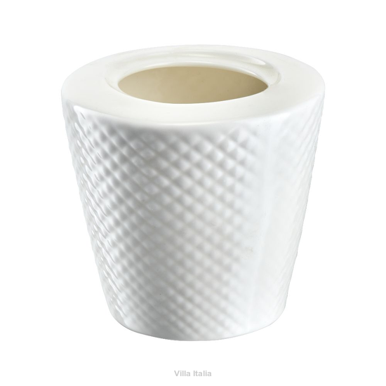 Cukierniczka z białej porcelany kostnej