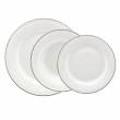 Serwis obiadowy porcelanowy Komplet talerzy na 12 osób FLORIAN 1