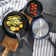 Patelnie aluminiowe z powłoką ceramiczną, na indukcję