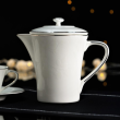 Serwis obiadowo kawowy porcelanowy na 12 osób z wazą BIANCA 10