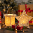 Lampion porcelanowy CHRISTMAS - LED Choinka 4