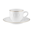 Spodek pod filiżankę do espresso 12,5 cm MESYNA GOLD 1