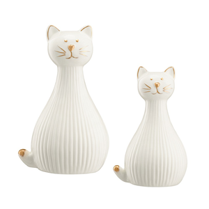 Zestaw kotków porcelanowych EMIL i EMILIA