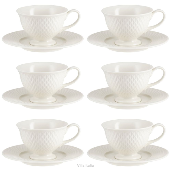 filiżanki do herbaty białe