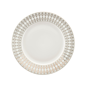 Talerzyk deserowy porcelanowy złota linia 20,5 cm MAGIC