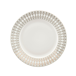 Talerzyk deserowy porcelanowy złota linia 20,5 cm MAGIC