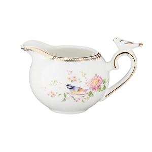 Mlecznik porcelanowy z ozdobnym uchwytem 8 cm BEL FIORE