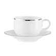Serwis do herbaty porcelanowy na 12 osób HATTY PLATIN  5
