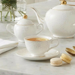 serwis do herbaty z eleganckiej porcelany